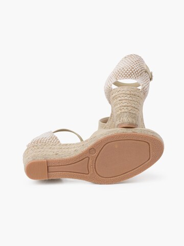 Sandales Pisamonas en beige