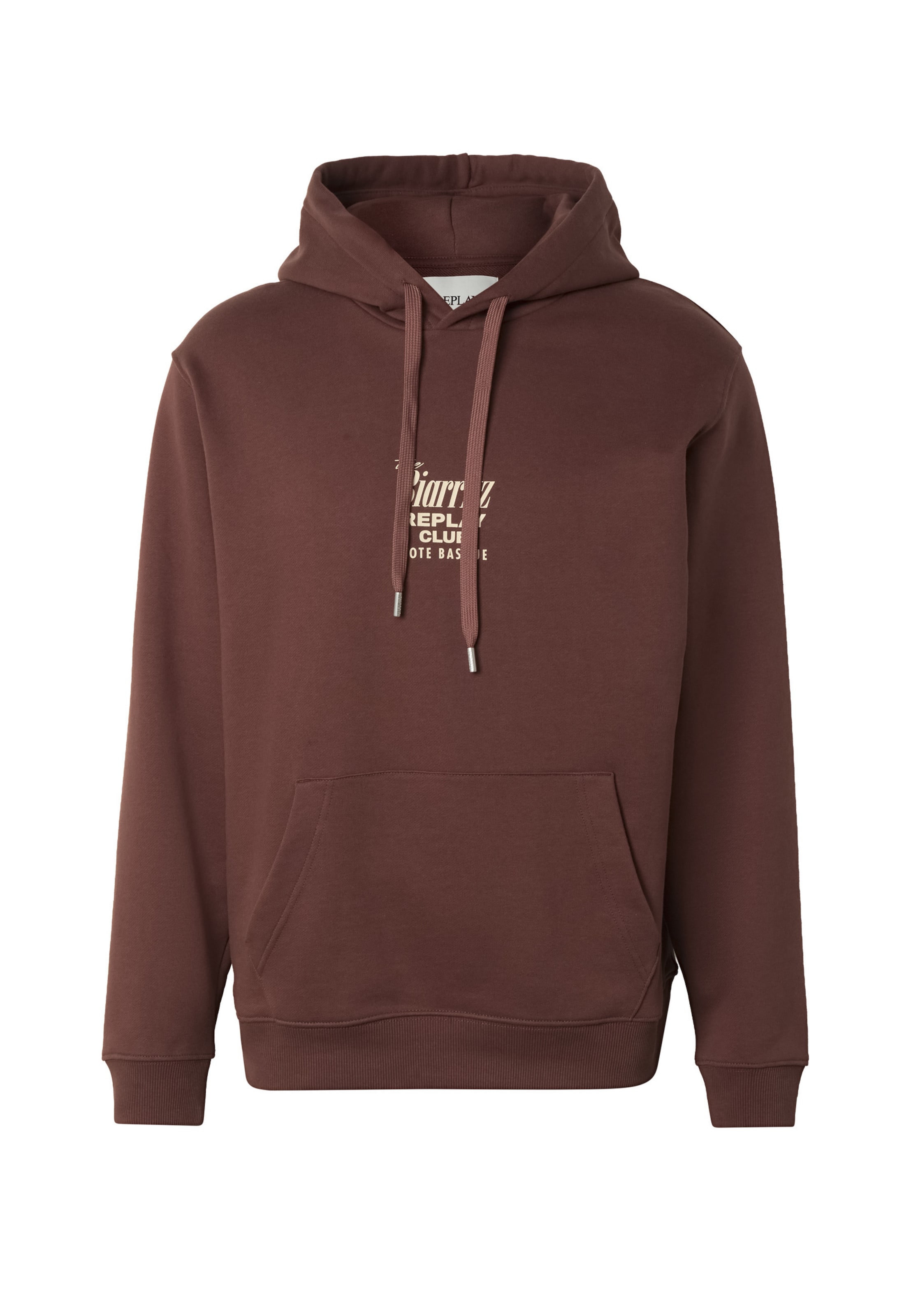 REPLAY - Sweatshirt 'M3310' em castanho: frente