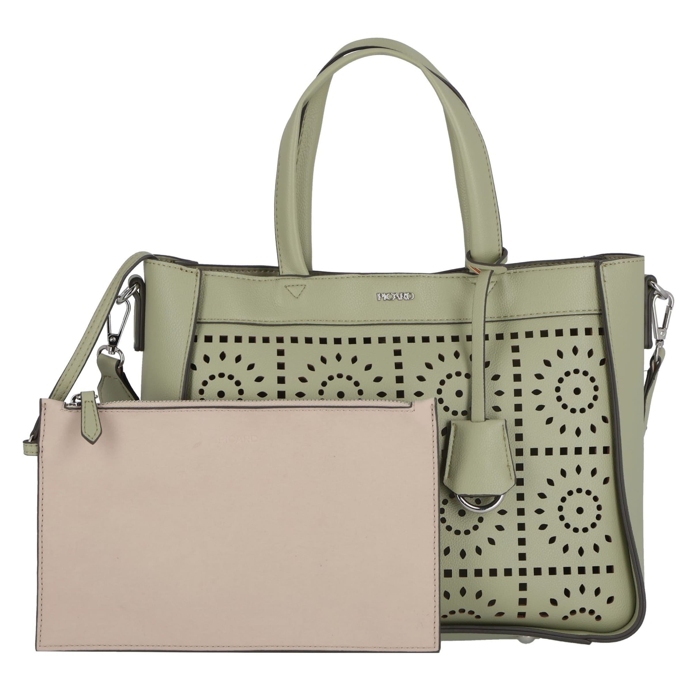 Picard Shopper 'Madeira' in Grün: Vorderseite