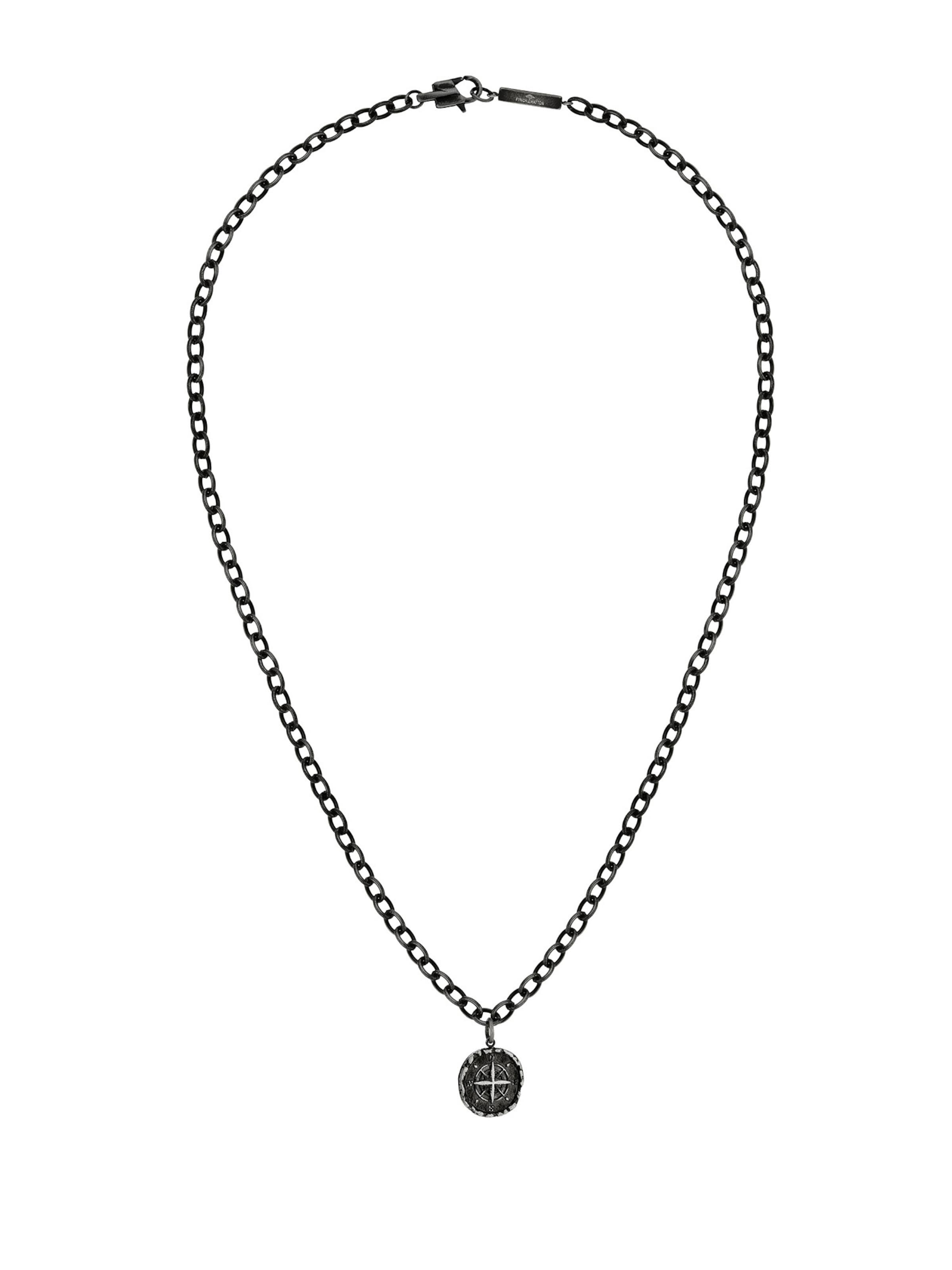 FYNCH-HATTON Ketting in Zwart: voorkant