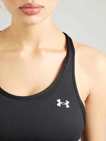 UNDER ARMOUR Sports Top in Black