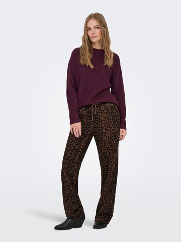 ONLY Pullover 'ONLCamilla' i lilla