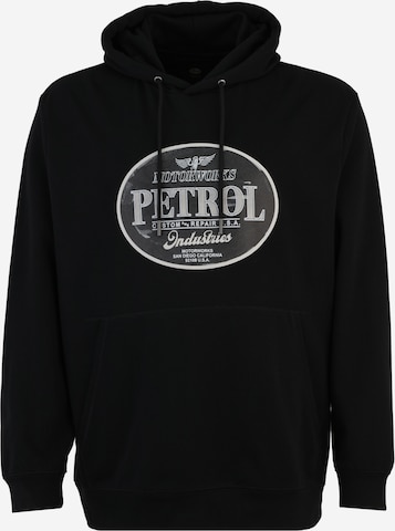 Petrol Industries Sweatshirt i svart: framsida