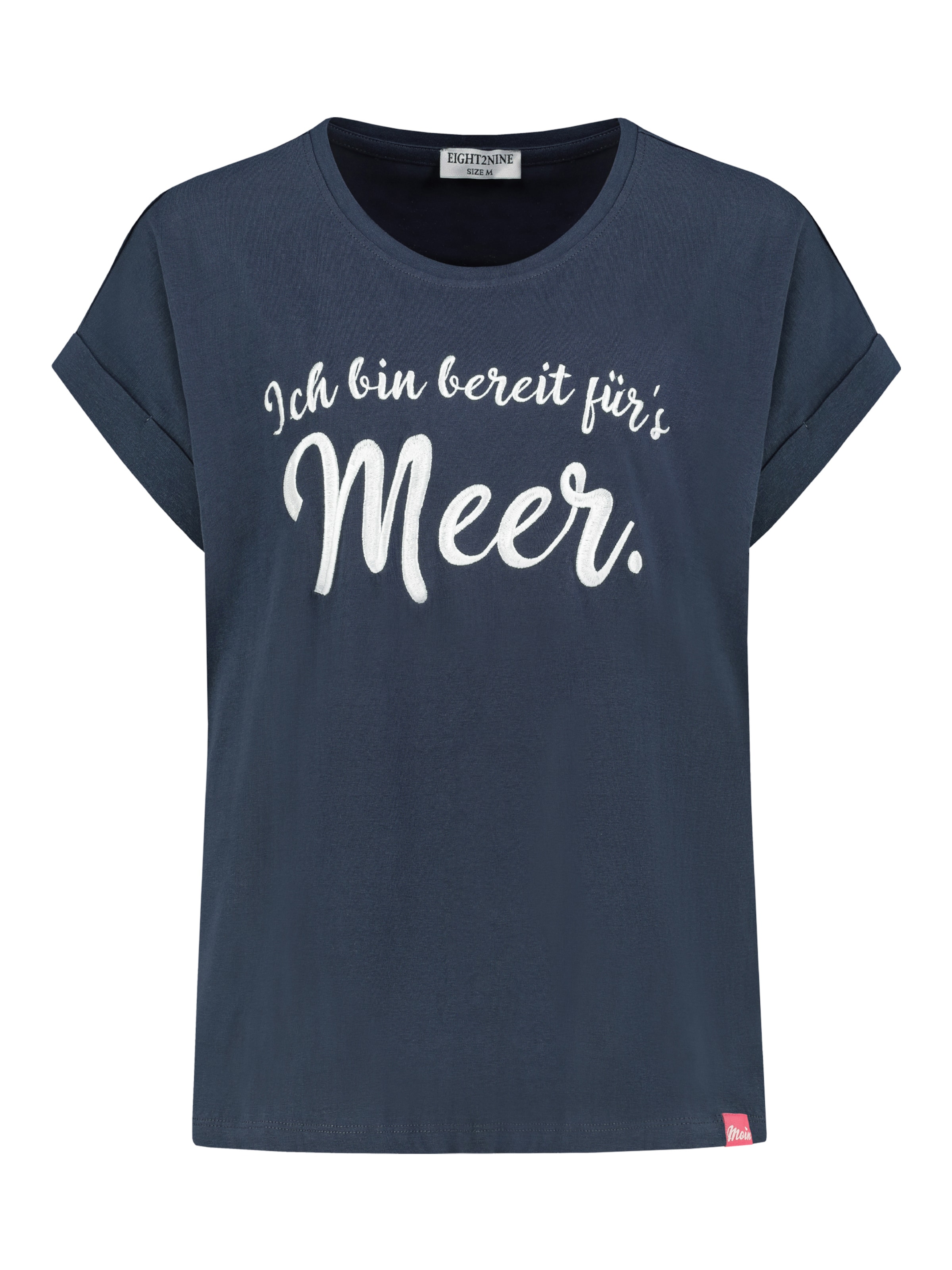 Eight2Nine Shirt 'Maritimer' in Blue: front