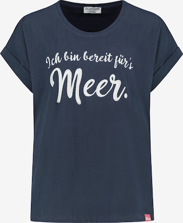 Eight2Nine Shirt 'Maritimer' in Blue: front