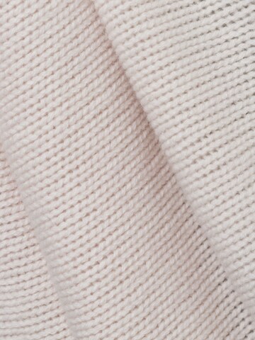 Marie Lund Gebreid vest in Beige
