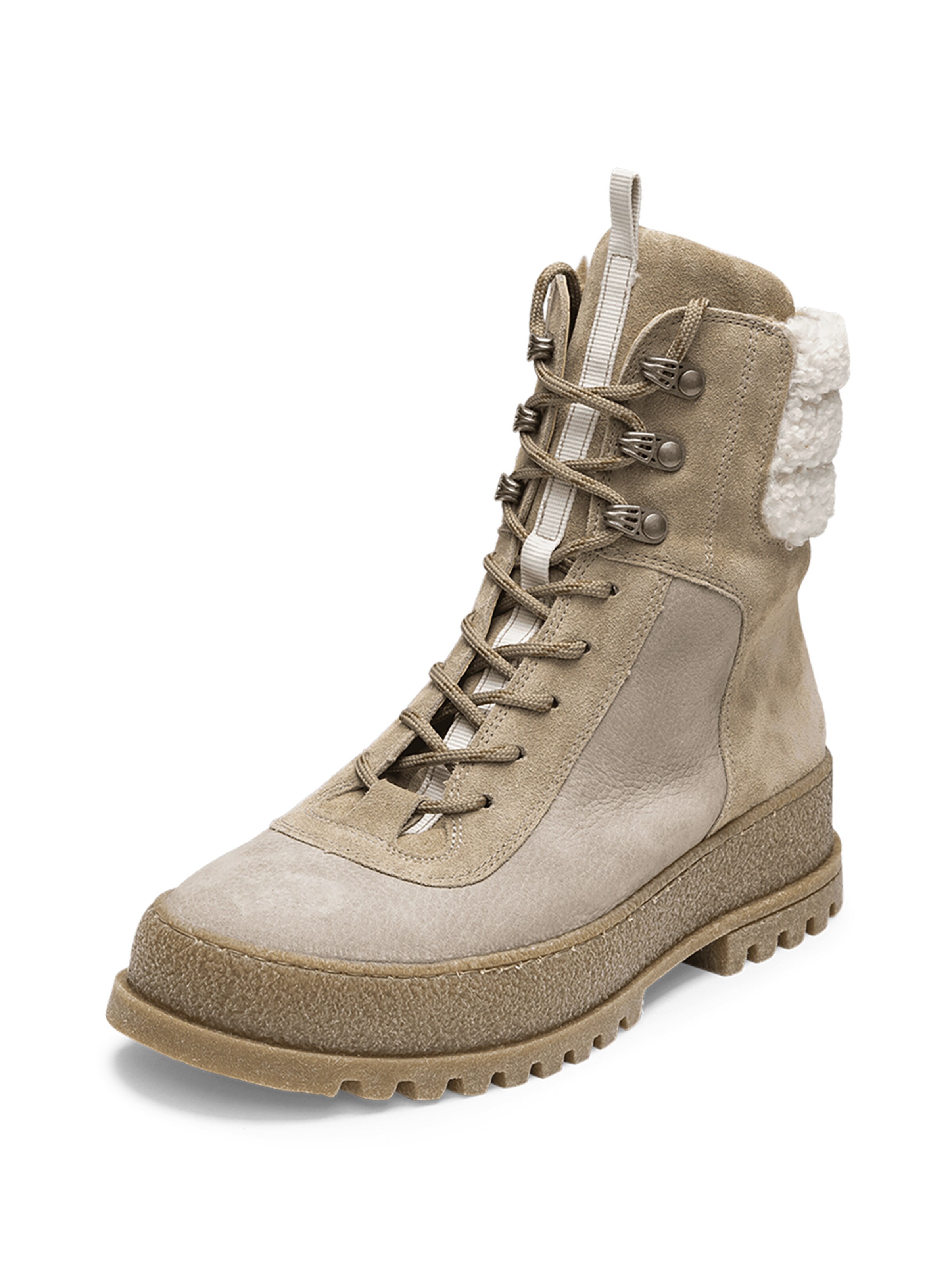 VITAFORM Veterlaarsjes in Beige: voorkant