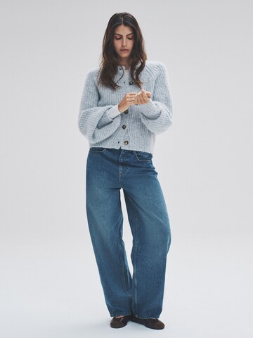 The Set - Cárdigan talla grande en azul