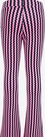 WE Fashion Flared Leggings in Pink