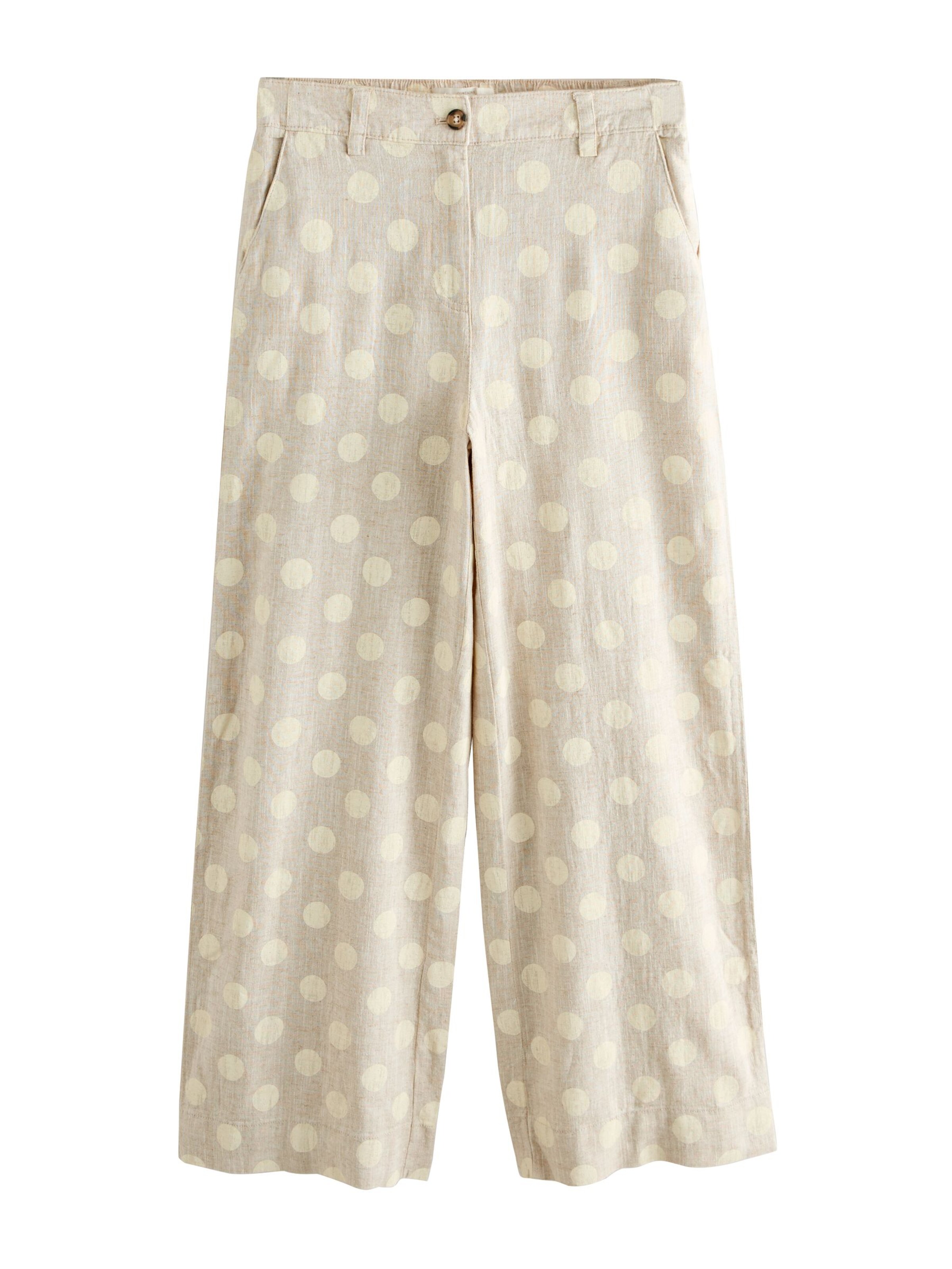 Next Loosefit Hose in Beige: Vorderseite