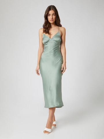 LENI KLUM x ABOUT YOU Cocktail Dress 'Gigi' in Green: front