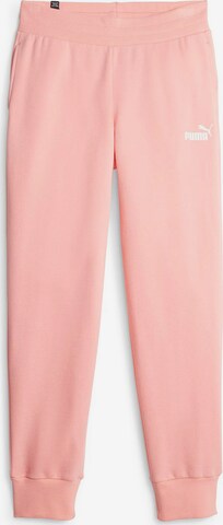 PUMA Tapered Workout Pants in Pink: front