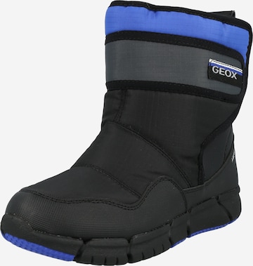 Boots da neve di GEOX in nero: frontale