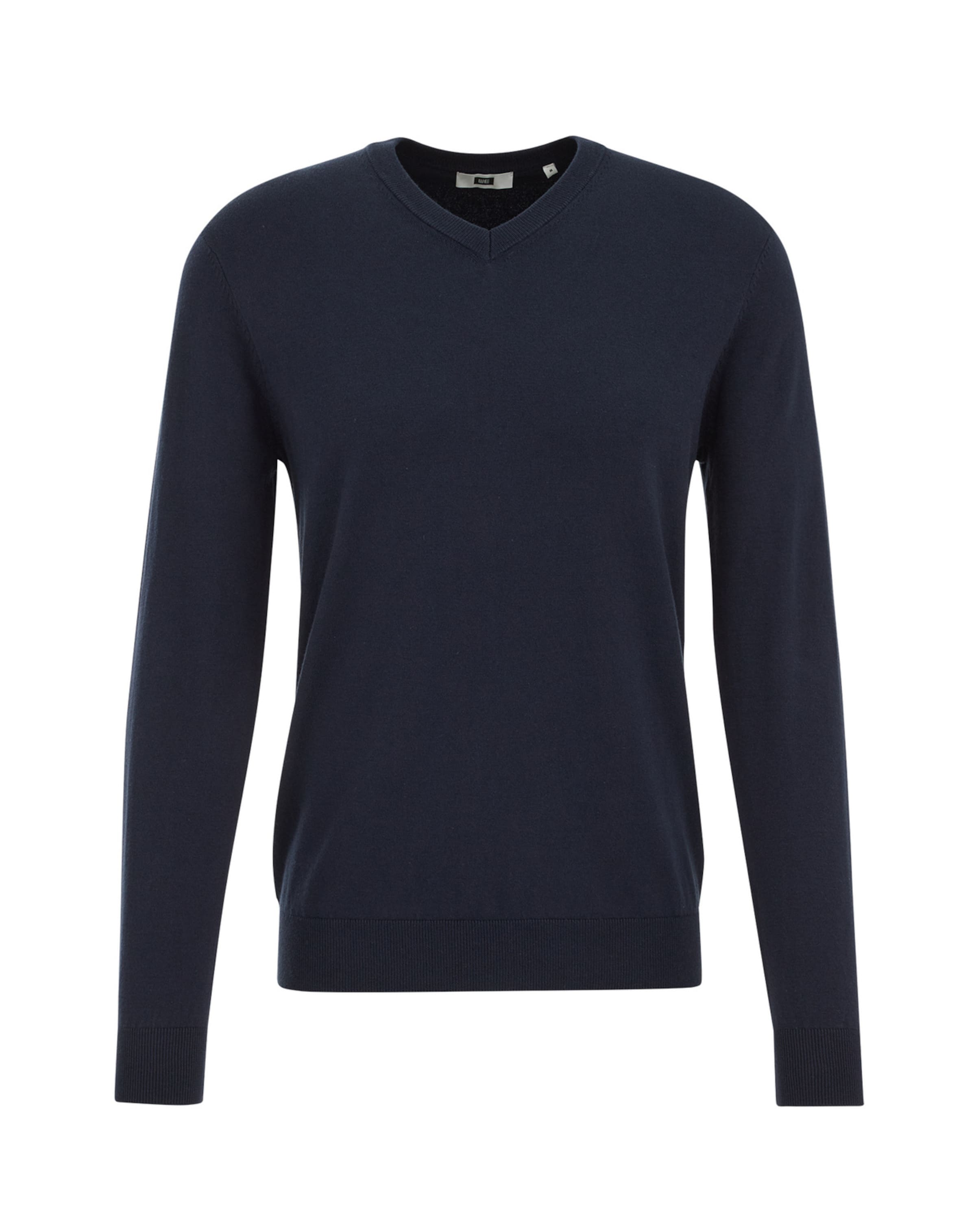 WE Fashion Свитер в Синий: спереди