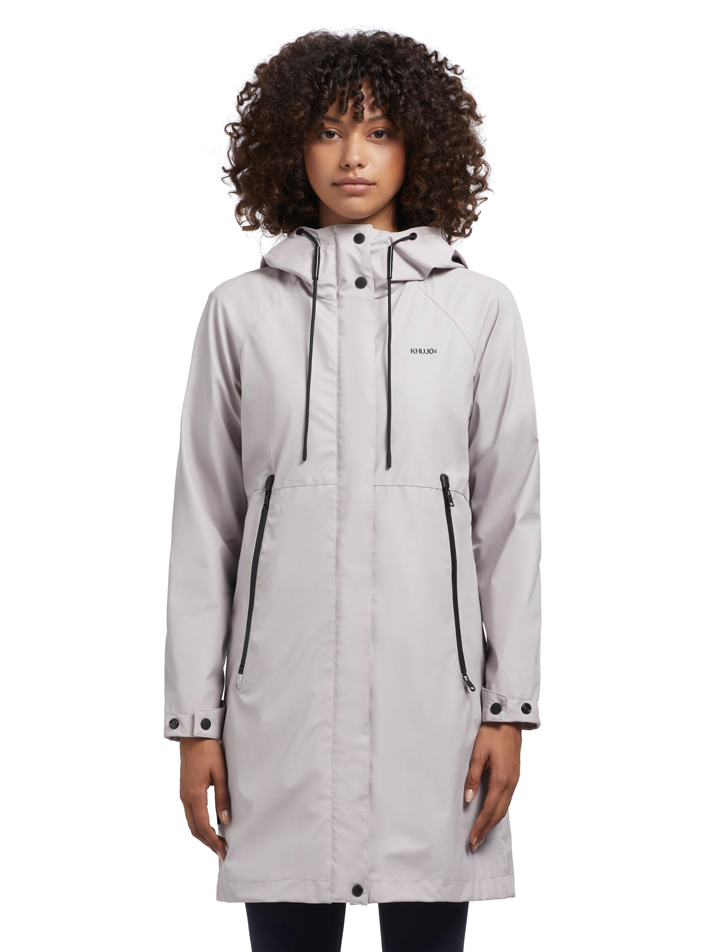 khujo Mantel 'Wied2' in Lila