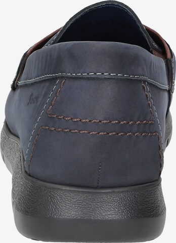 SIOUX Mocassins 'Giumelo' in Blauw