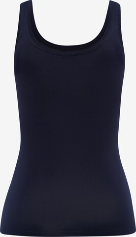 Hanro Top 'Touch Feeling' in Blauw