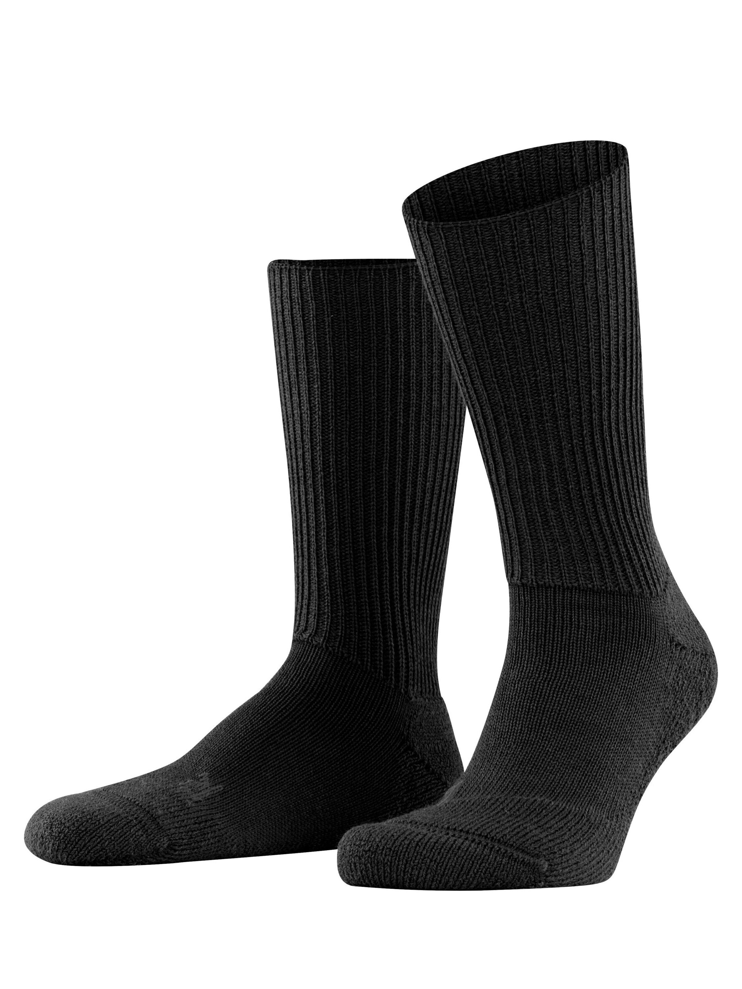 FALKE Socken 'Walkie Ergo'‌‌‌‌‌ in Schwarz: Vorderseite