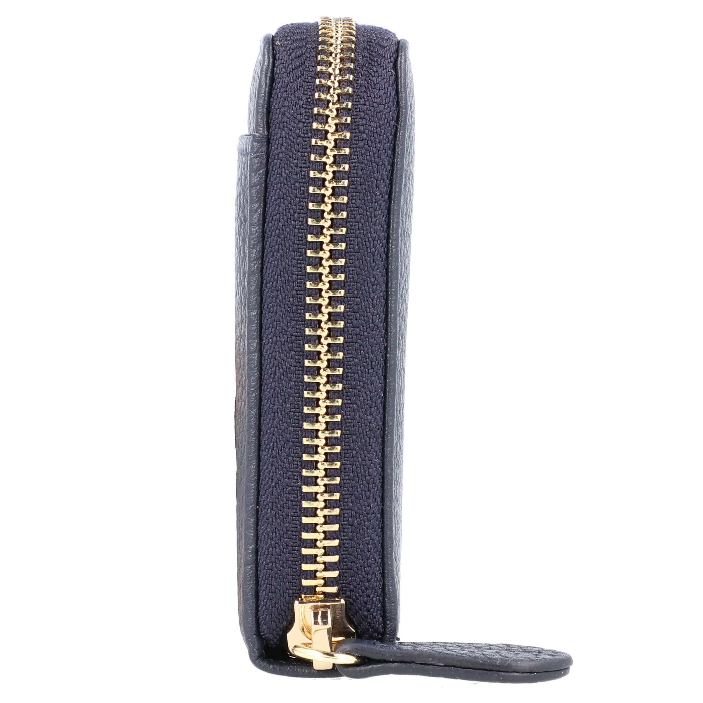 Porte-monnaies 'Asti' Braun Büffel en bleu