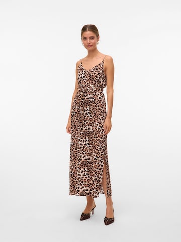 Robe 'VMEASY' VERO MODA en marron