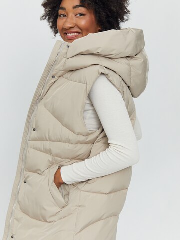 Gilet ' Wanda' mazine en gris