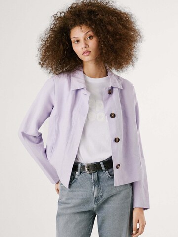 Pepe Jeans Jacke 'Star' in Lila: Vorderseite
