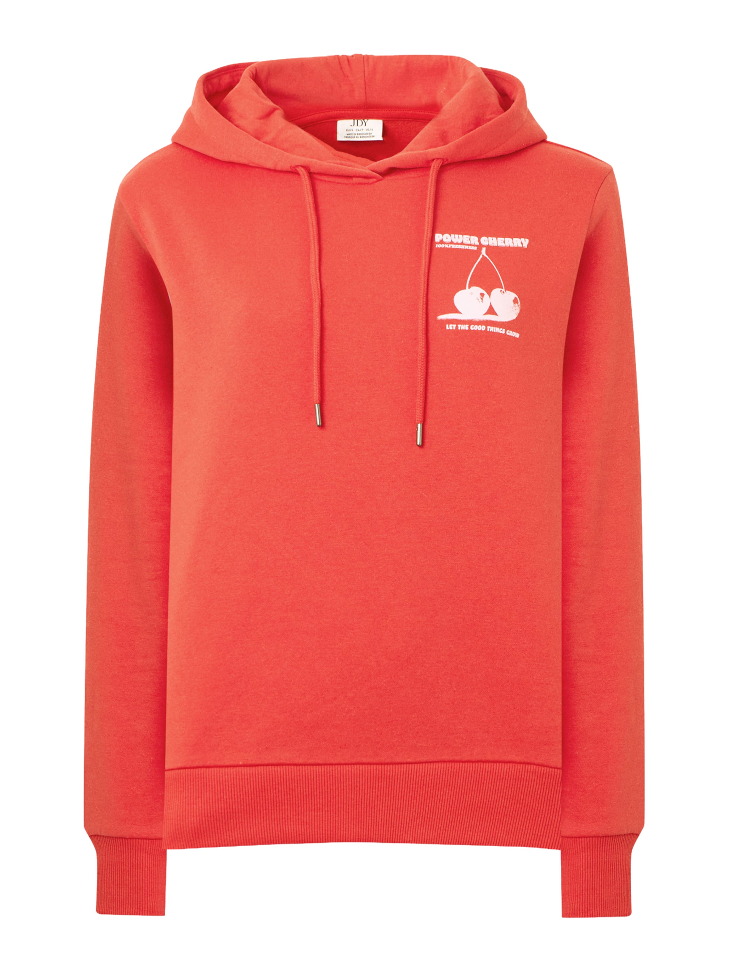 JDY Μπλούζα φούτερ 'JDYNANNA' σε κόκκινο: μπροστά