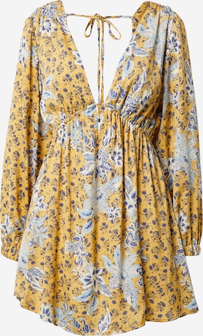 Robe 'Soli' Free People en jaune : devant