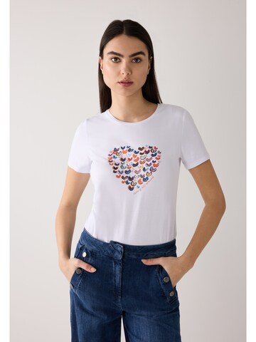 Maglietta di MORE & MORE in bianco: frontale