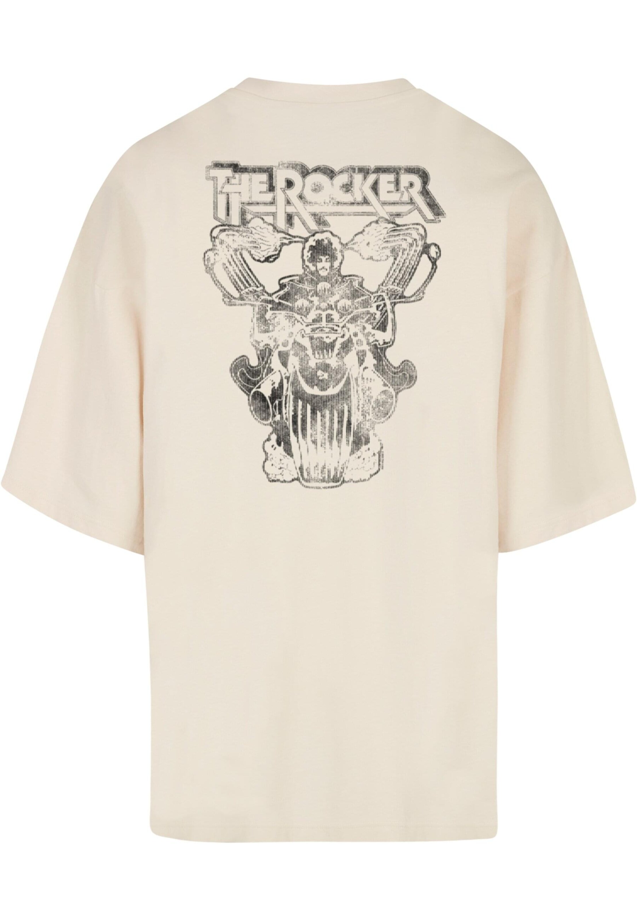 Merchcode T-Shirt 'Thin Lizzy - Rocker' in Weiß