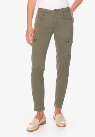 Le Temps Des Cerises Regular Jeans 'BALARD' in Green: front