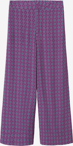 MANGO Broek 'Jaipur' in Lila: voorkant