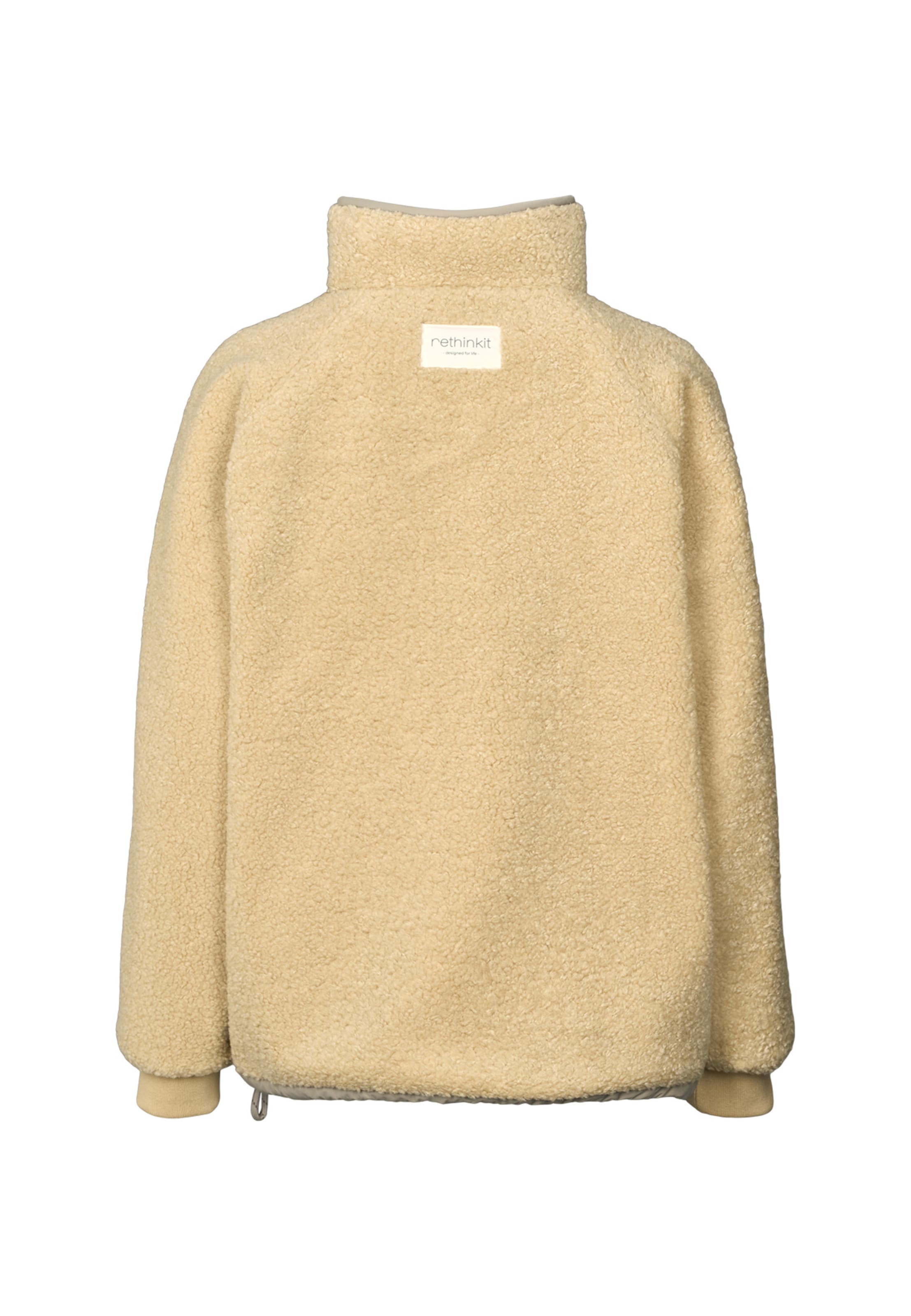 Pull-over 'Mount Pile' rethinkit studios en beige