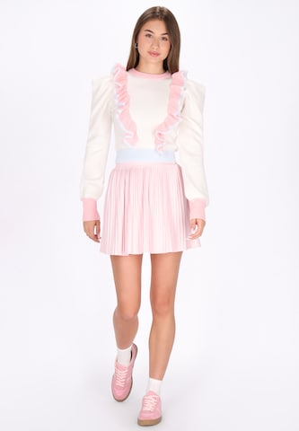 MYMO Trui 'Pop' in Wit