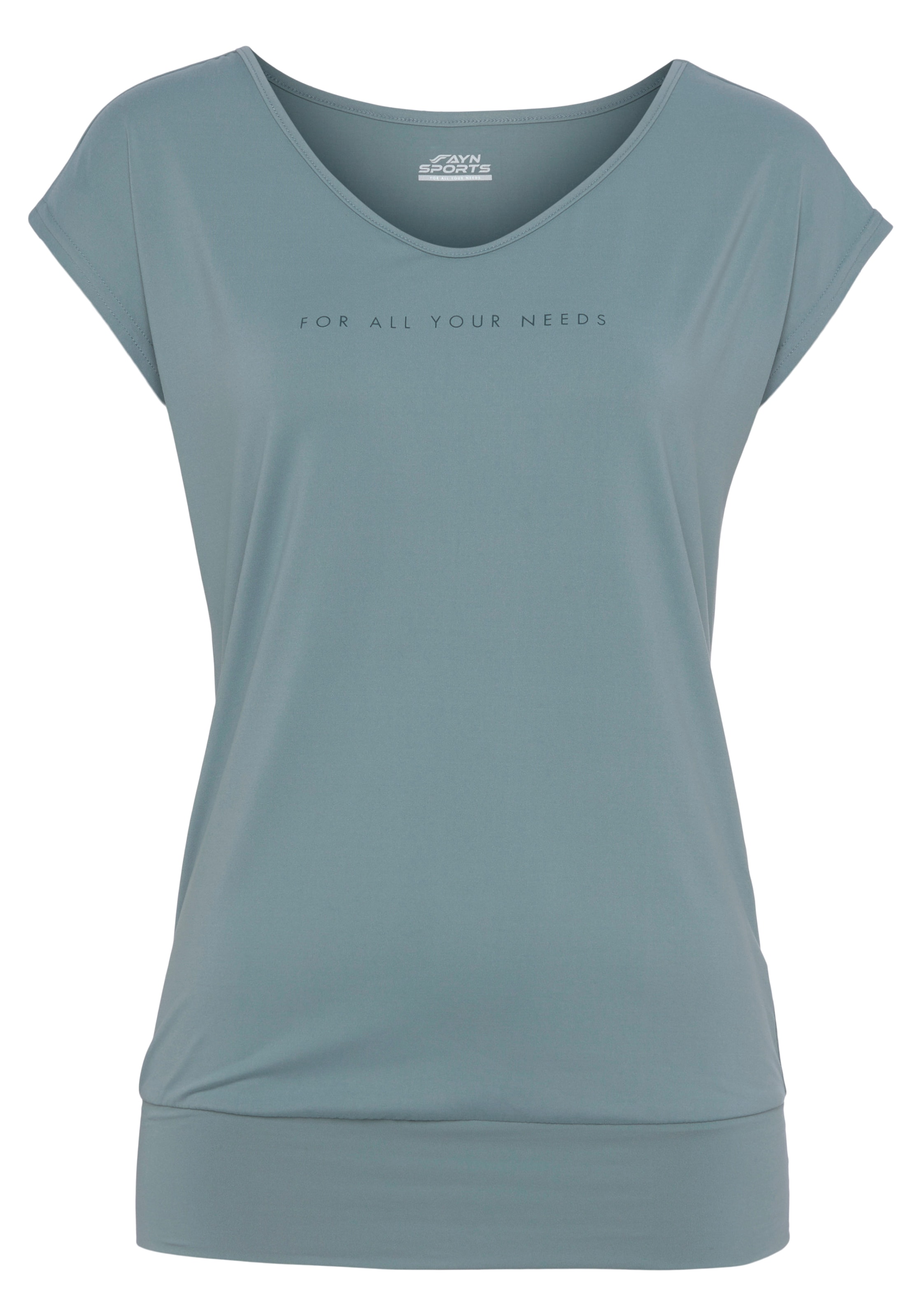 FAYN SPORTS Funktionsshirt in Blau: Vorderseite