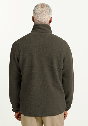 JACK WOLFSKIN Funkčná flisová bunda - Zelená