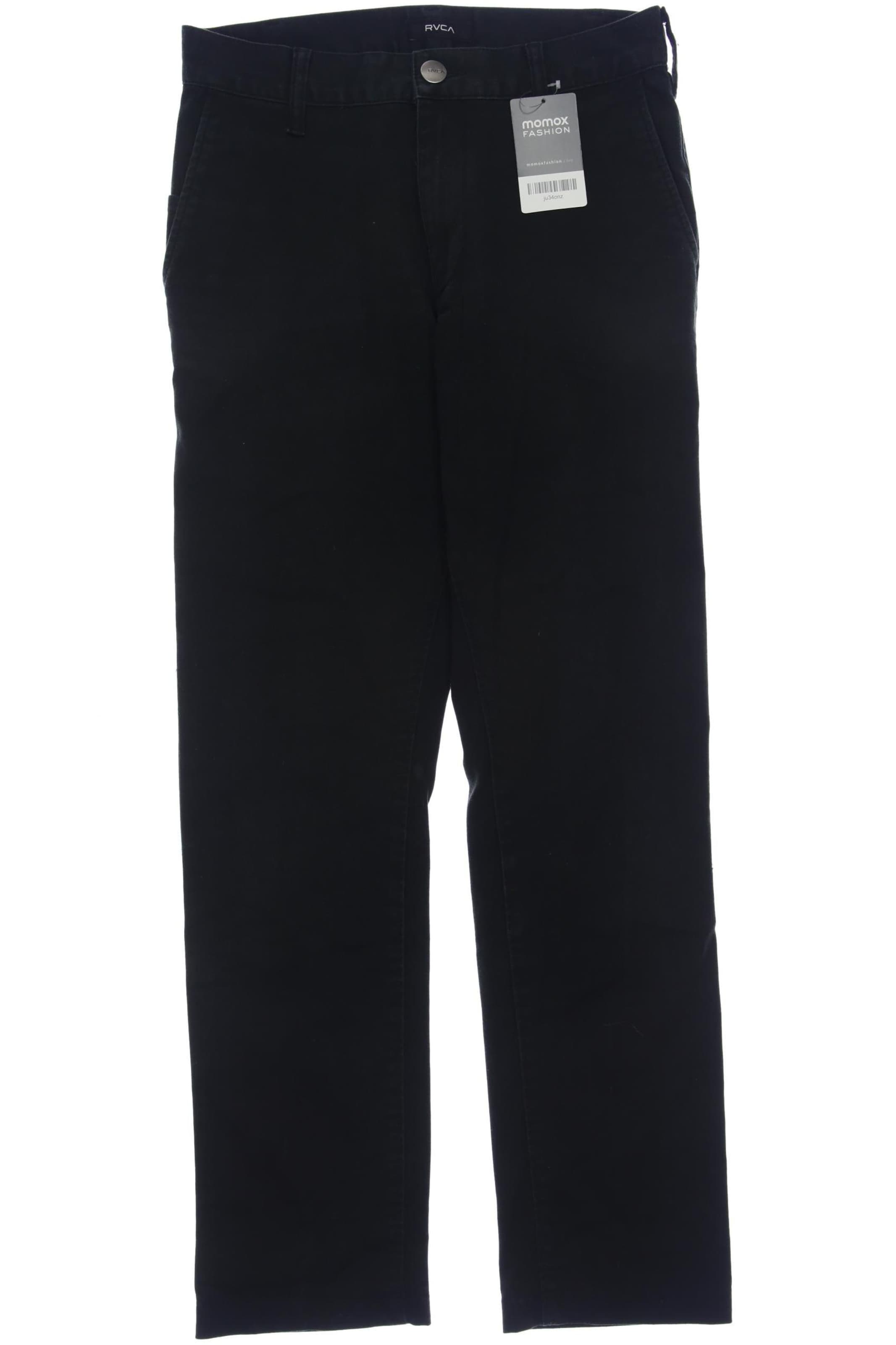 RVCA Pants in 28 in Black: front