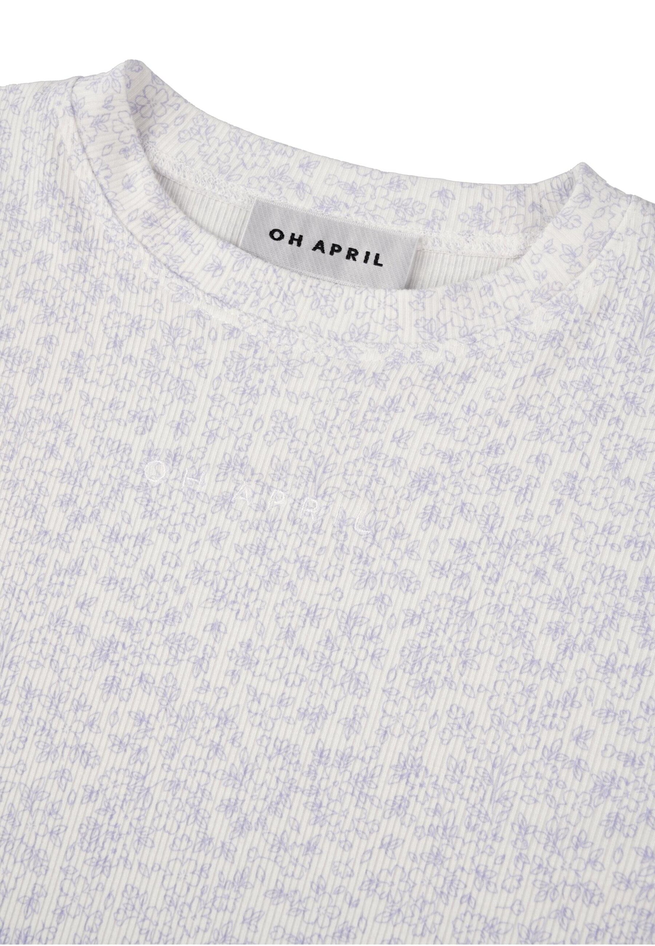 OH APRIL - Camiseta 'Marisa' en blanco