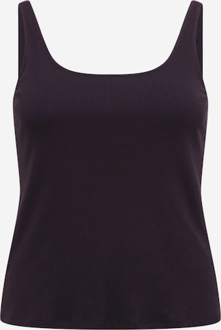 Selected Femme Curve Top 'NANNA' in Black: front