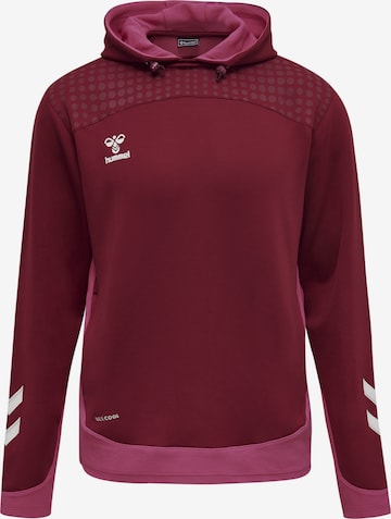 Hummel Athletic Sweatshirt in Red: front