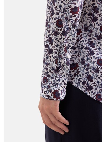 SEIDENSTICKER Slim Fit Hemd in Rot