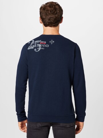 CAMP DAVID Sweatshirt 'Brave The Element II' in Blau