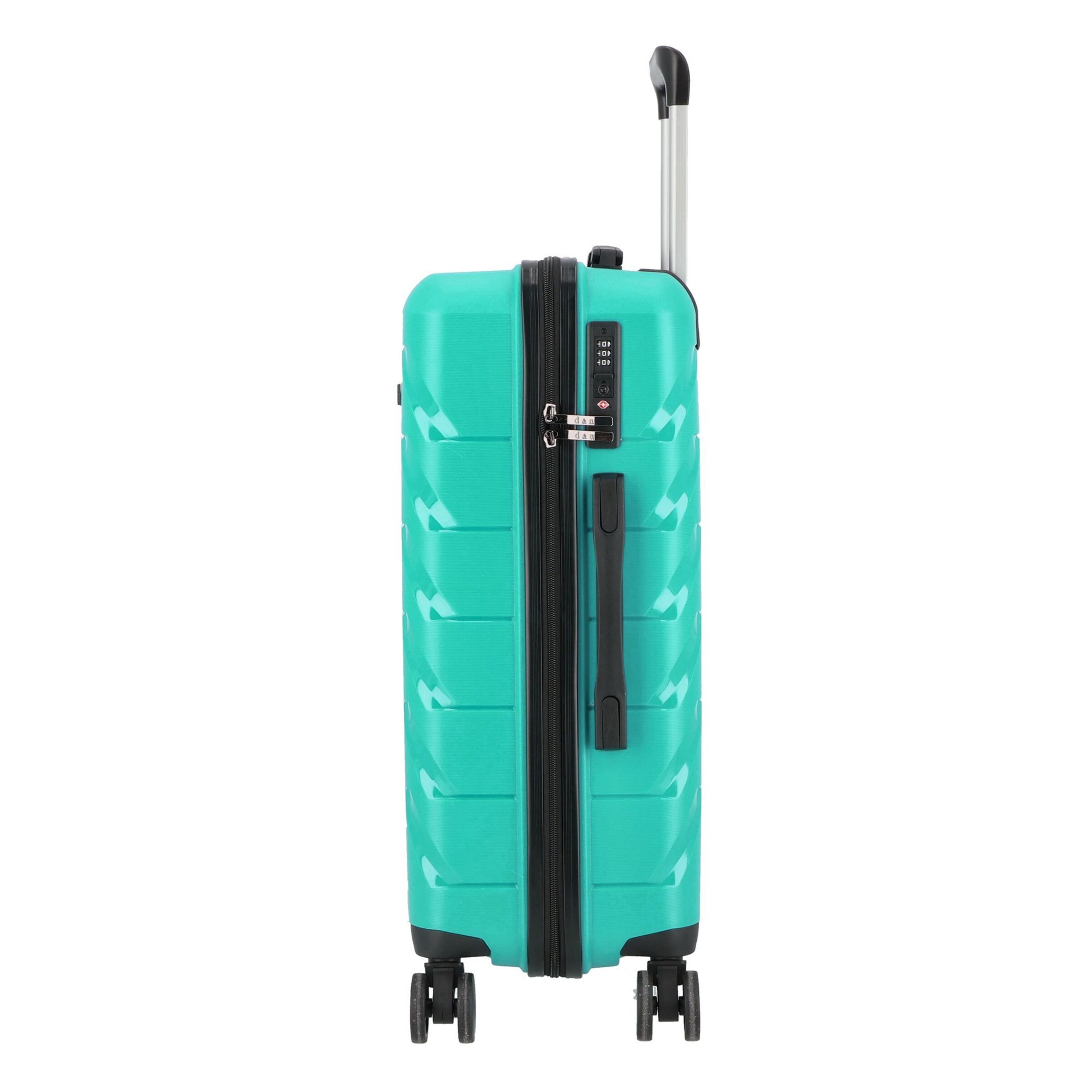 D&N Kofferset 'Travel Line 4100' in Blauw