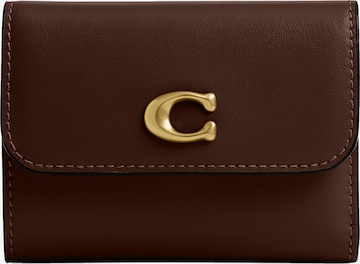 COACH - Carteiras 'Essential' em castanho: frente