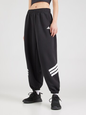 ADIDAS SPORTSWEAR Loose fit Sports trousers ' 'Future Icons' in Black: front