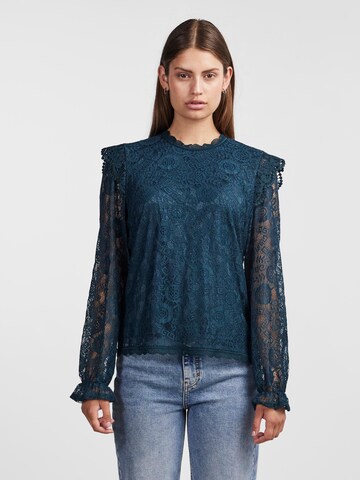 PIECES Blouse in Blue: front