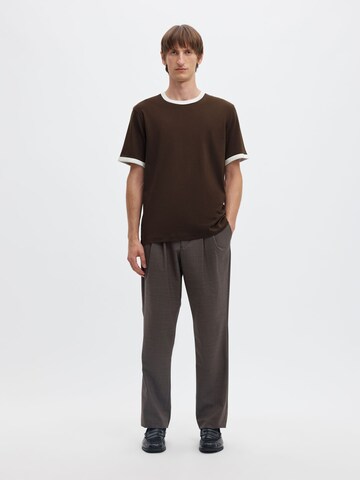 SELECTED Shirt in Brown