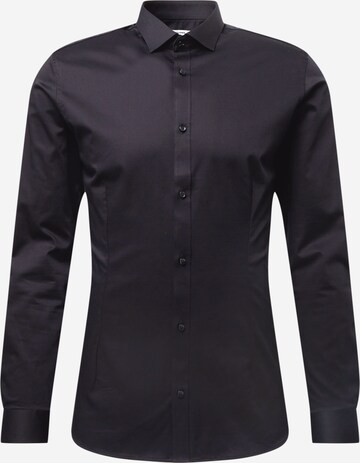 JACK & JONES Slim Fit Hemd 'Parma' in Schwarz