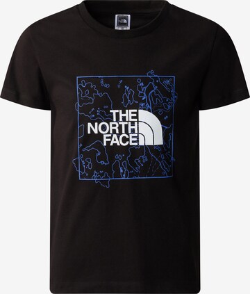 THE NORTH FACE Shirt 'NEW GRAPHIC' in Schwarz: predná strana