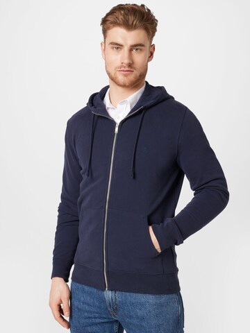 ARMEDANGELS Sweatjacke 'Gaaston' in Blau: predná strana